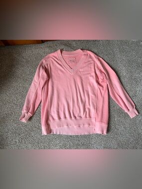 Aerie pink crewneck sweatshirt Size XXS